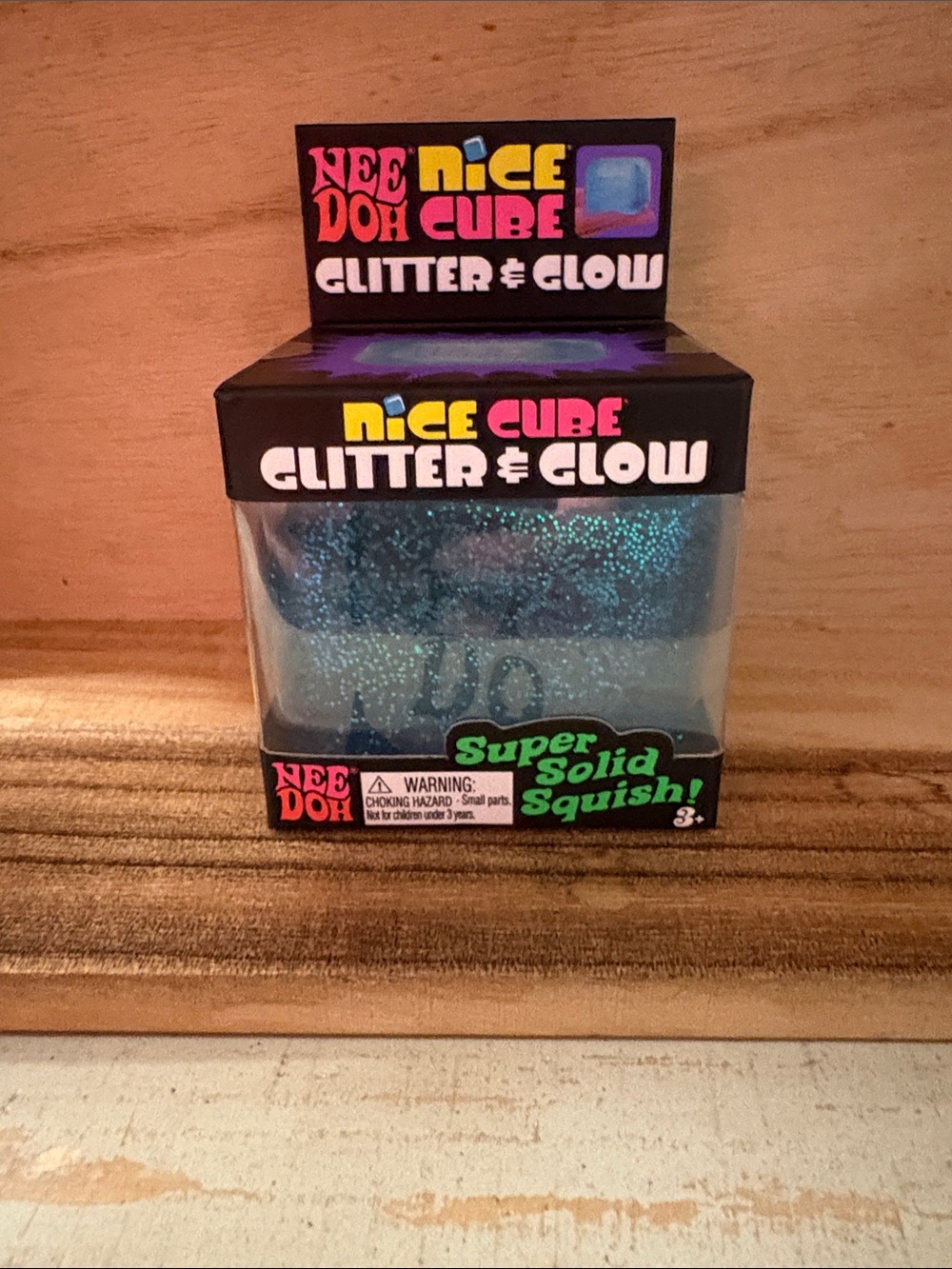Brand new glitter & glow cube